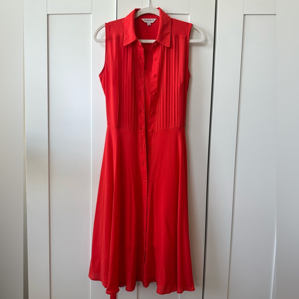 ‼️SOLD‼️ Red Dress w/ Slip - Size 2